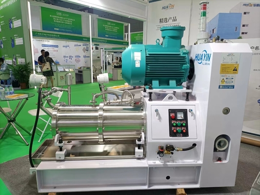 Large Flow Wet Horizontal Sand Milling Machine With Allwin Double End Mechanical Seal