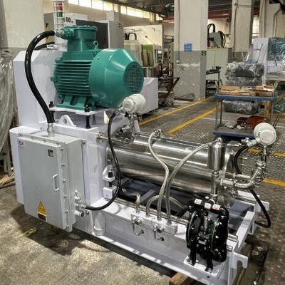 37kW Sand Mill Machine Water Solvent Base Paint Coating Ink High Viscosity Slurry Products