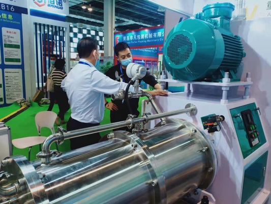 Customized Nano Grinding Horizontal 50L Sand Mill Machine 30KW Pigment Ink Production Machine