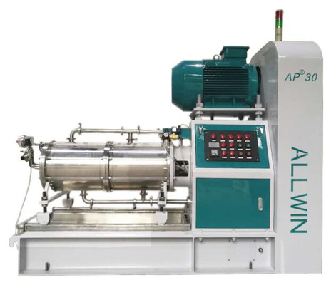 Customized Nano Grinding Horizontal 50L Sand Mill Machine 30KW Pigment Ink Production Machine