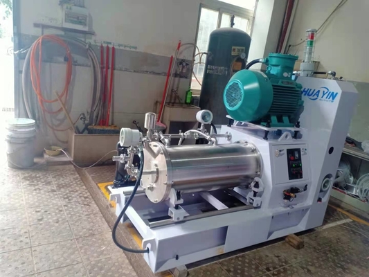 20L 30L  Horizontal Bead Mill For Water And Solvent Ink ,Car Paint, SC with higher efficiency