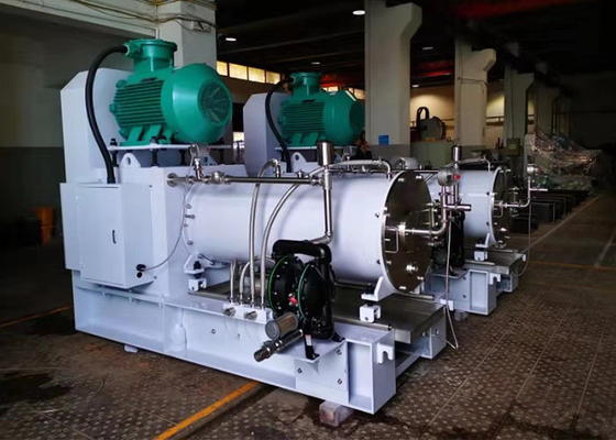 Printing  Ink High Efficiency Energy Saving  Large Volume 100L 250L Horizontal Bead Mill