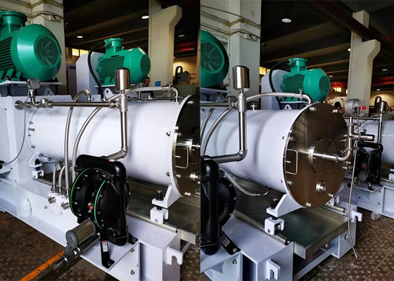 Printing  Ink High Efficiency Energy Saving  Large Volume 100L 250L Horizontal Bead Mill