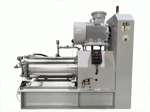 100L Bead Mill Machine With Dyamic Discharging With gear Pump in paper making industry