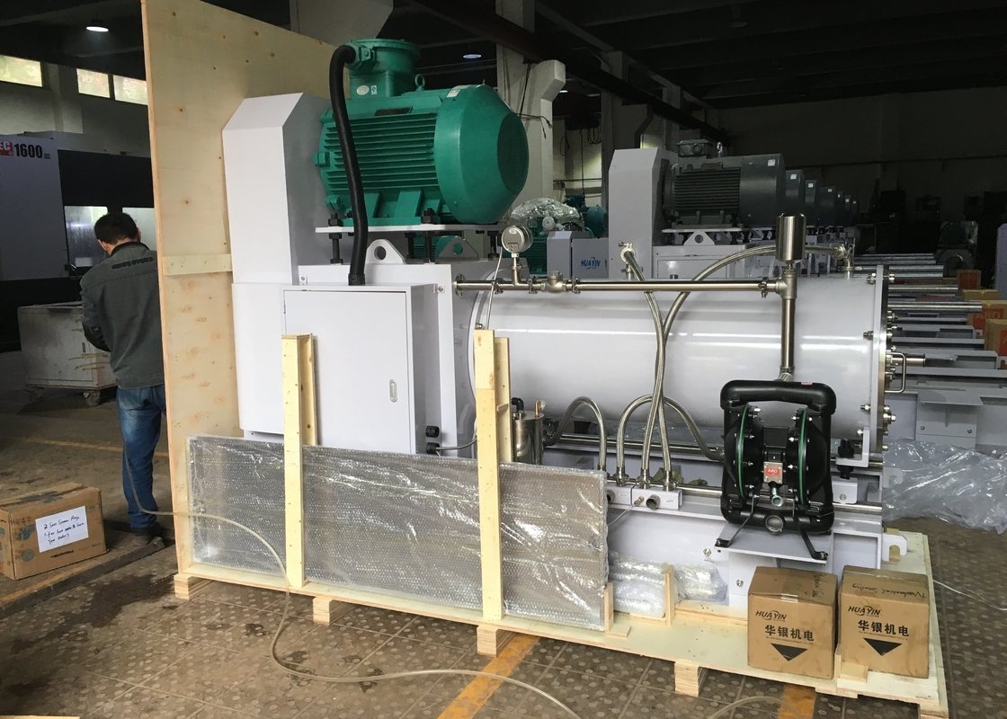 Water Base1um Bead Mill Machine 250L Mass Production Grinding Machine